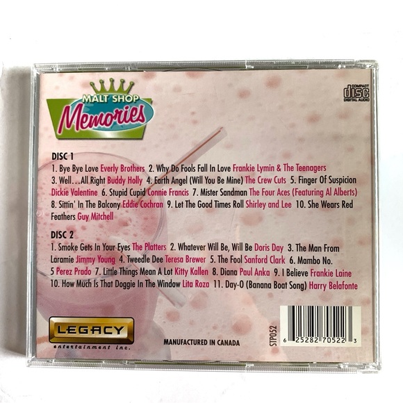 Malt Shop Memories CD Set - Pink and Green - Picture 2 of 4